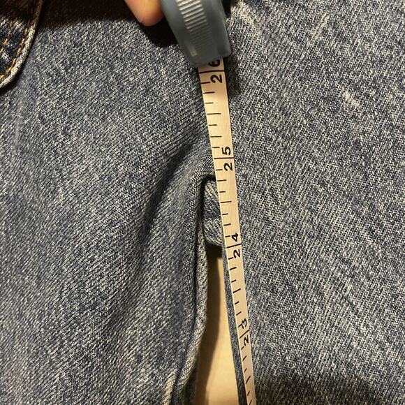 Free People Wide Leg Crop Button Front Jeans - Picture 6 of 6